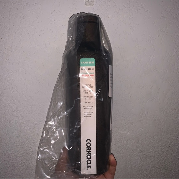 Corkcicle Rattle Snake Skin Exotic Canteen NWT Waterbottle 16oz Jungle - Picture 5 of 8